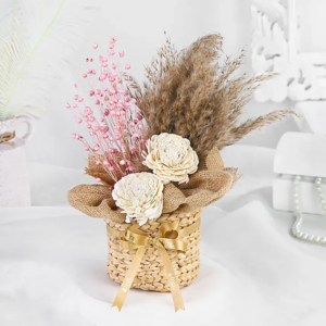 Rustic Elegance Dry Flower Ensemble